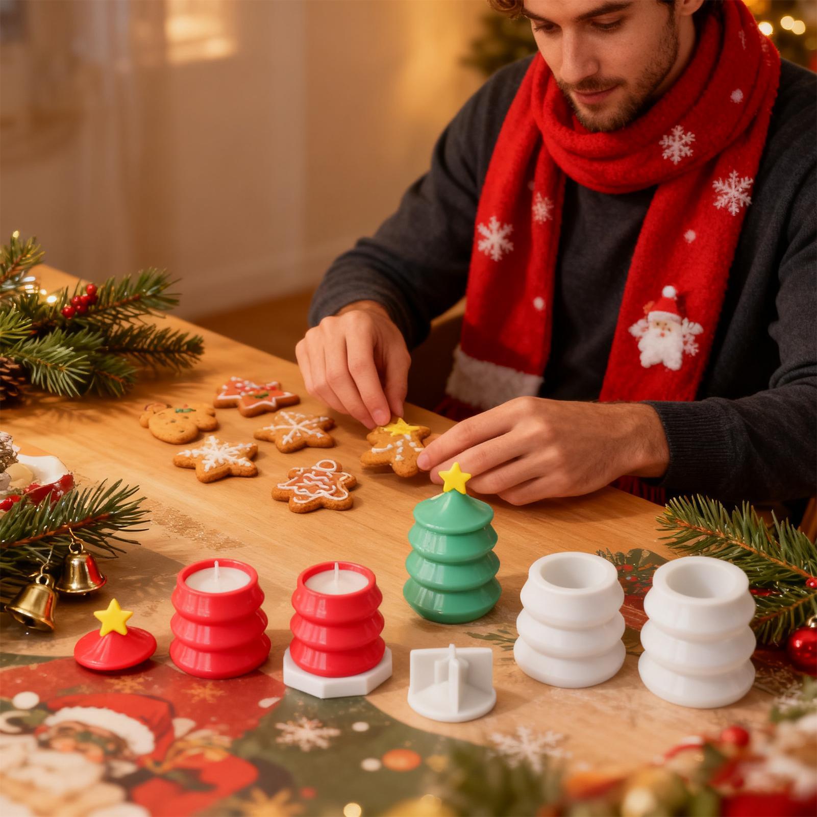 Christmas Tree Jar Mold DIY Si - Resin Craft Workshop のレビューと価格