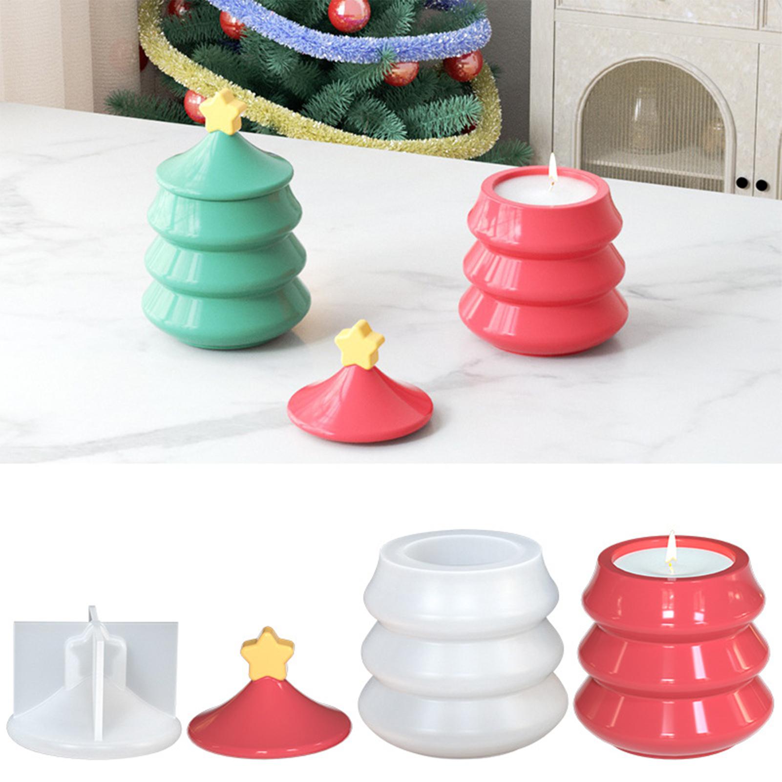 Christmas Tree Jar Mold DIY Si - Resin Craft Workshop のレビューと価格