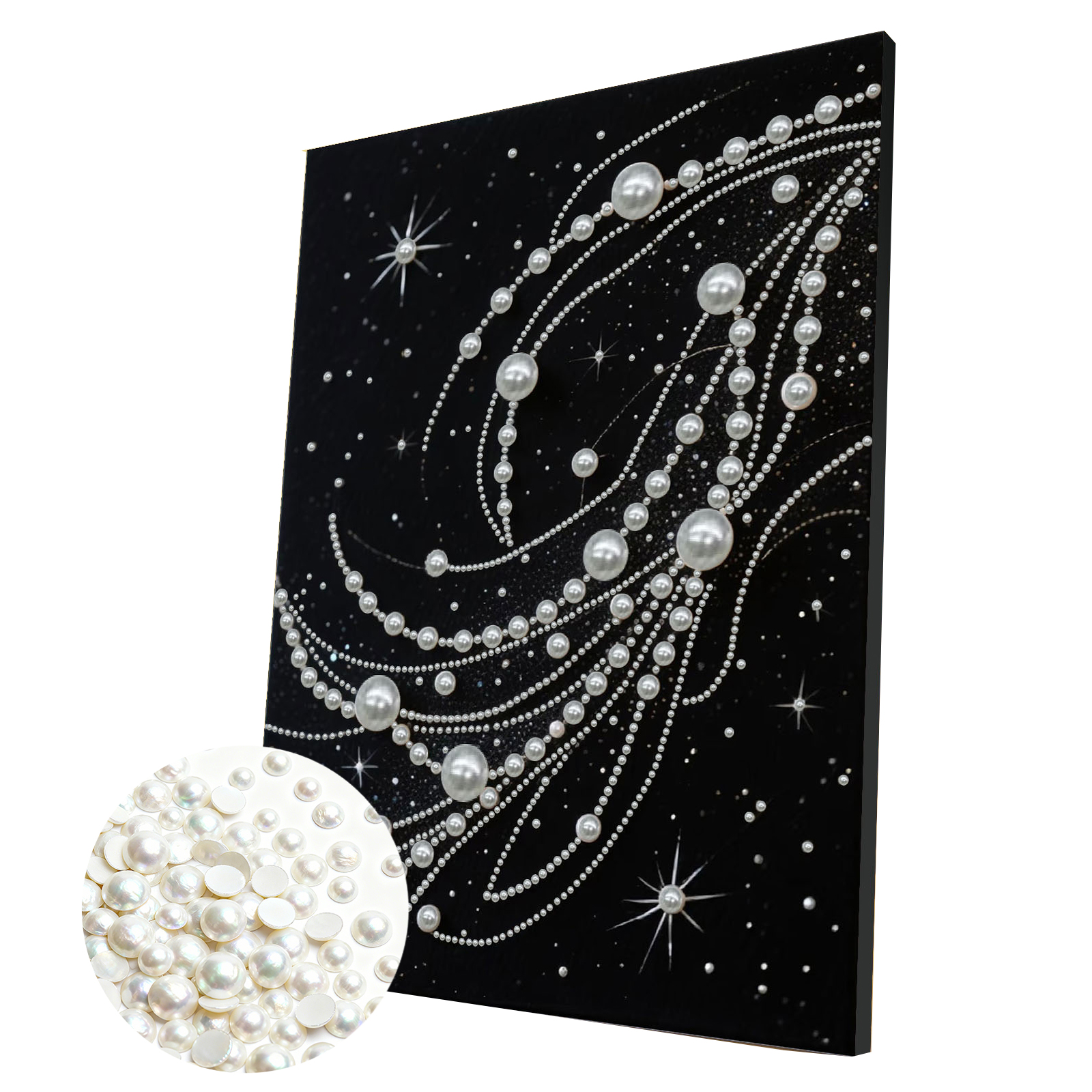 DIY Pearl Diamond Dots Paintin - Resin Craft Ideas のレビューと価格