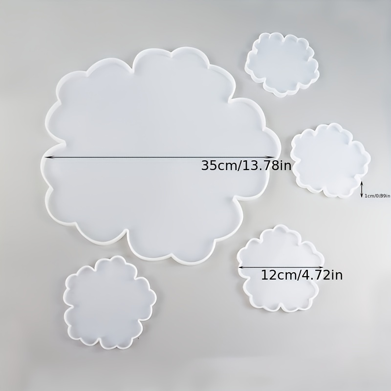 1-piece 13-inch large flower t - Serving Tray Mold のレビューと価格