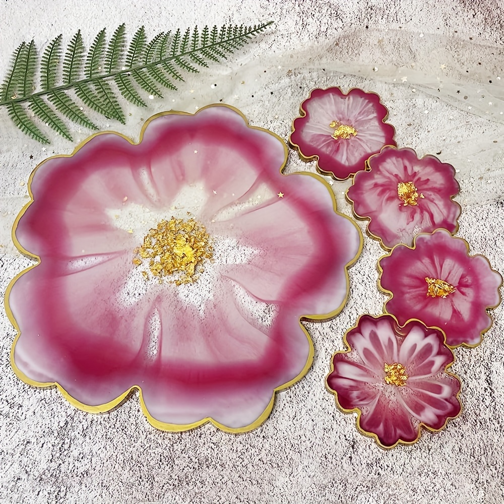 1-piece 13-inch large flower t - Serving Tray Mold のレビューと価格