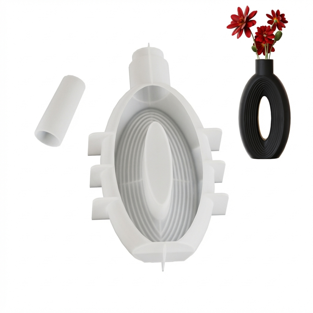 Modern Oval Stripe Silicone Va - Resin Craft Workshop のレビューと価格