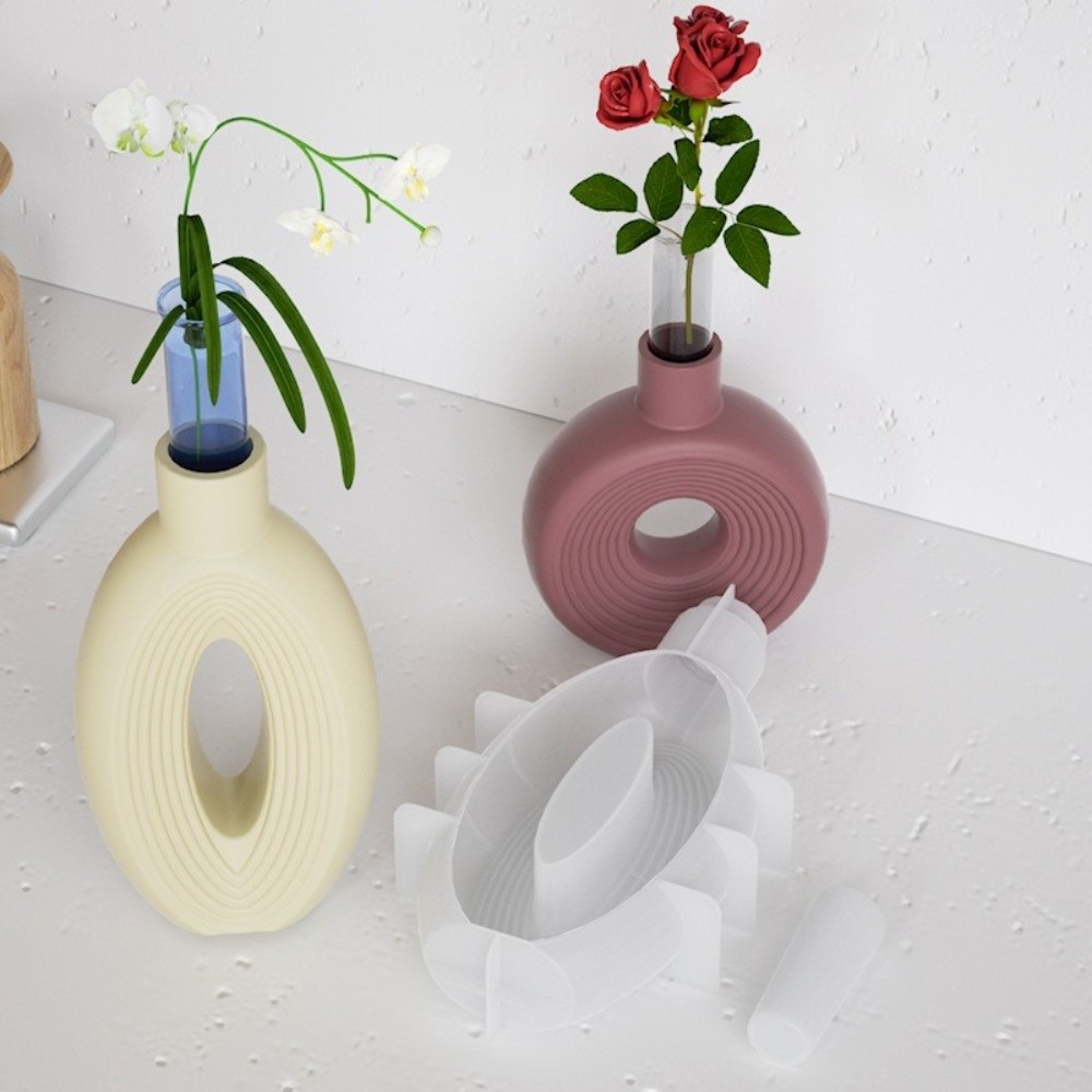Modern Oval Stripe Silicone Va - Resin Craft Workshop のレビューと価格