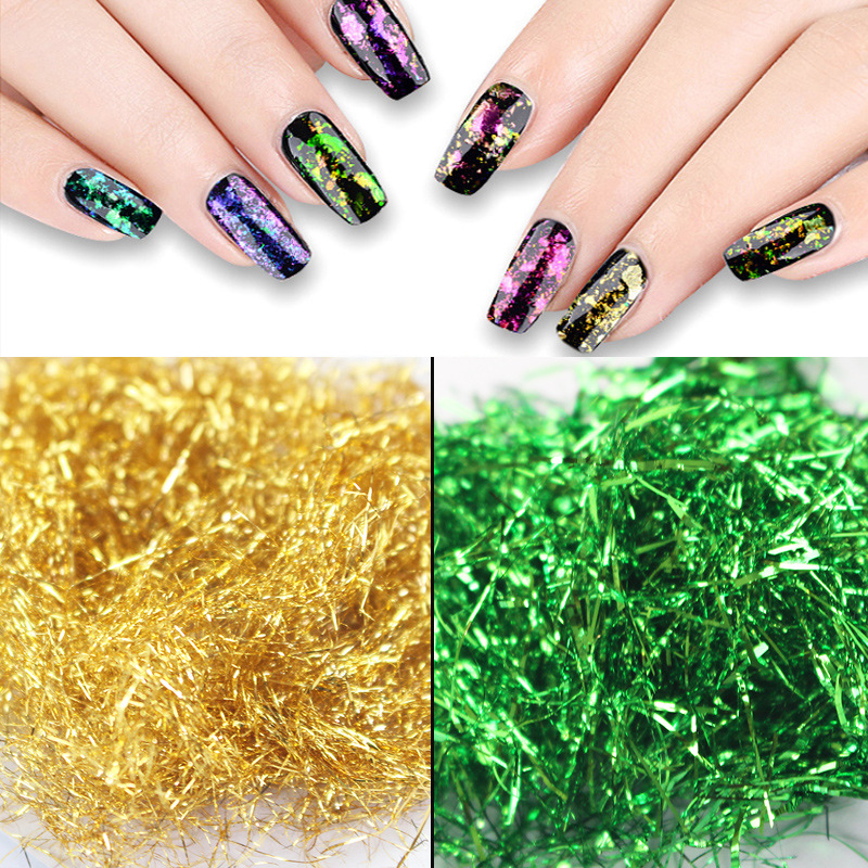 Bottled Metal Alloy Glitter Go - Gold Foil Flakes のレビューと価格
