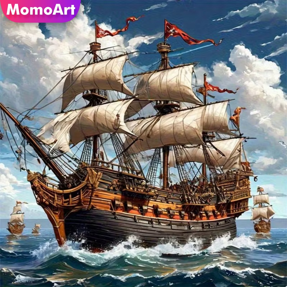 Momoart Diamond Painting Ship  - Resin Craft For Beginners のレビューと価格