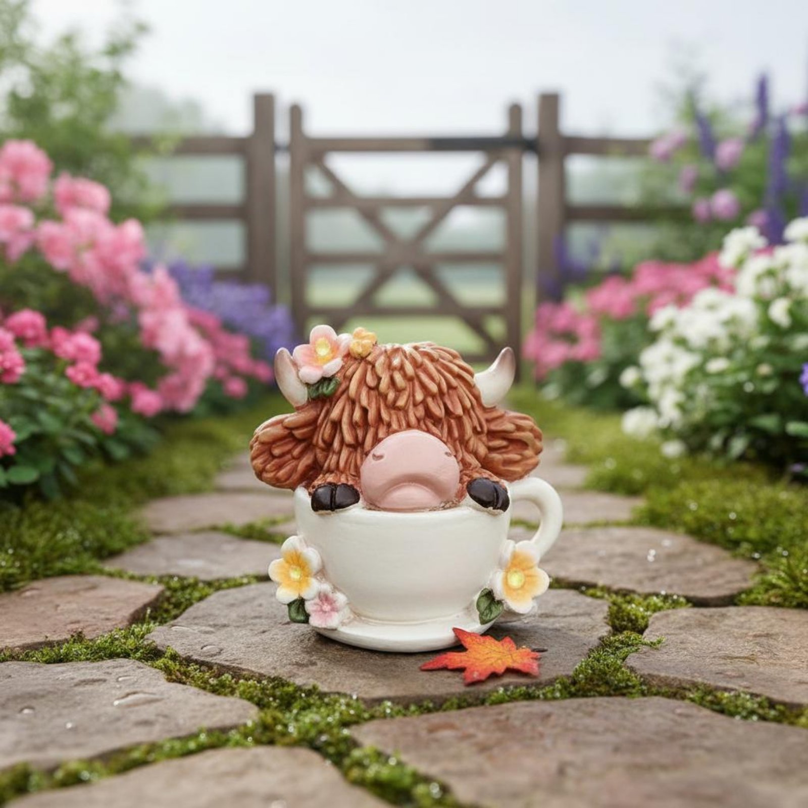 Highland Cow Garden Light Resi - Crafting Resin のレビューと価格