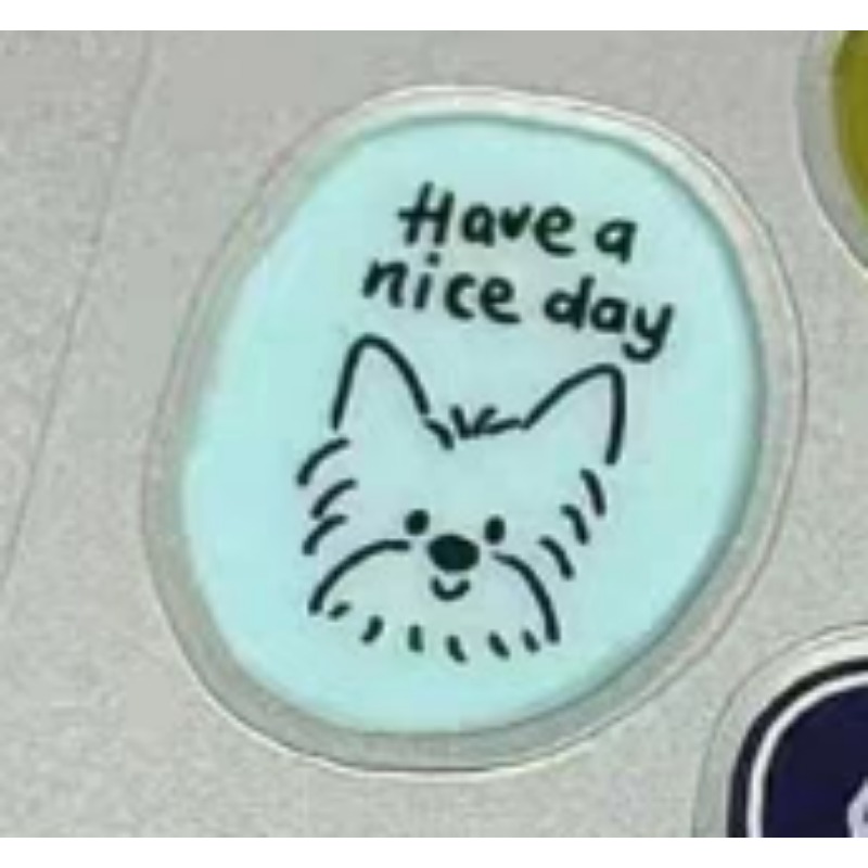 Cute Cartoon Cat Dog 3D Transp - Resin Craft Material のレビューと価格