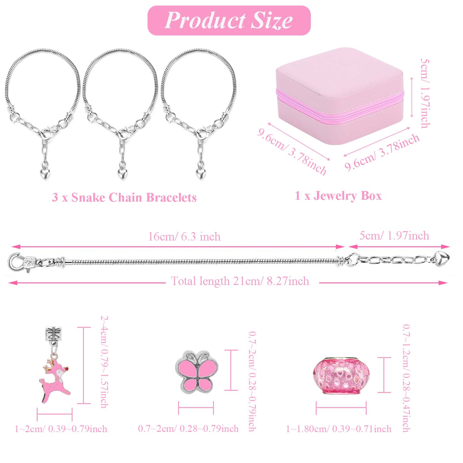 68pcs pink beaded jewelry set, - Resin Craft Projects のレビューと価格