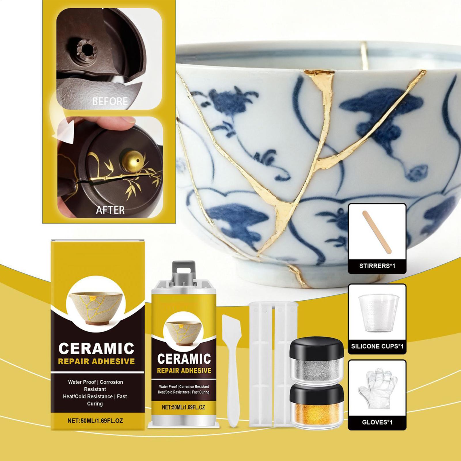 Ceramic Glass Repair Kit Epoxy - Resin Craft Workshop のレビューと価格