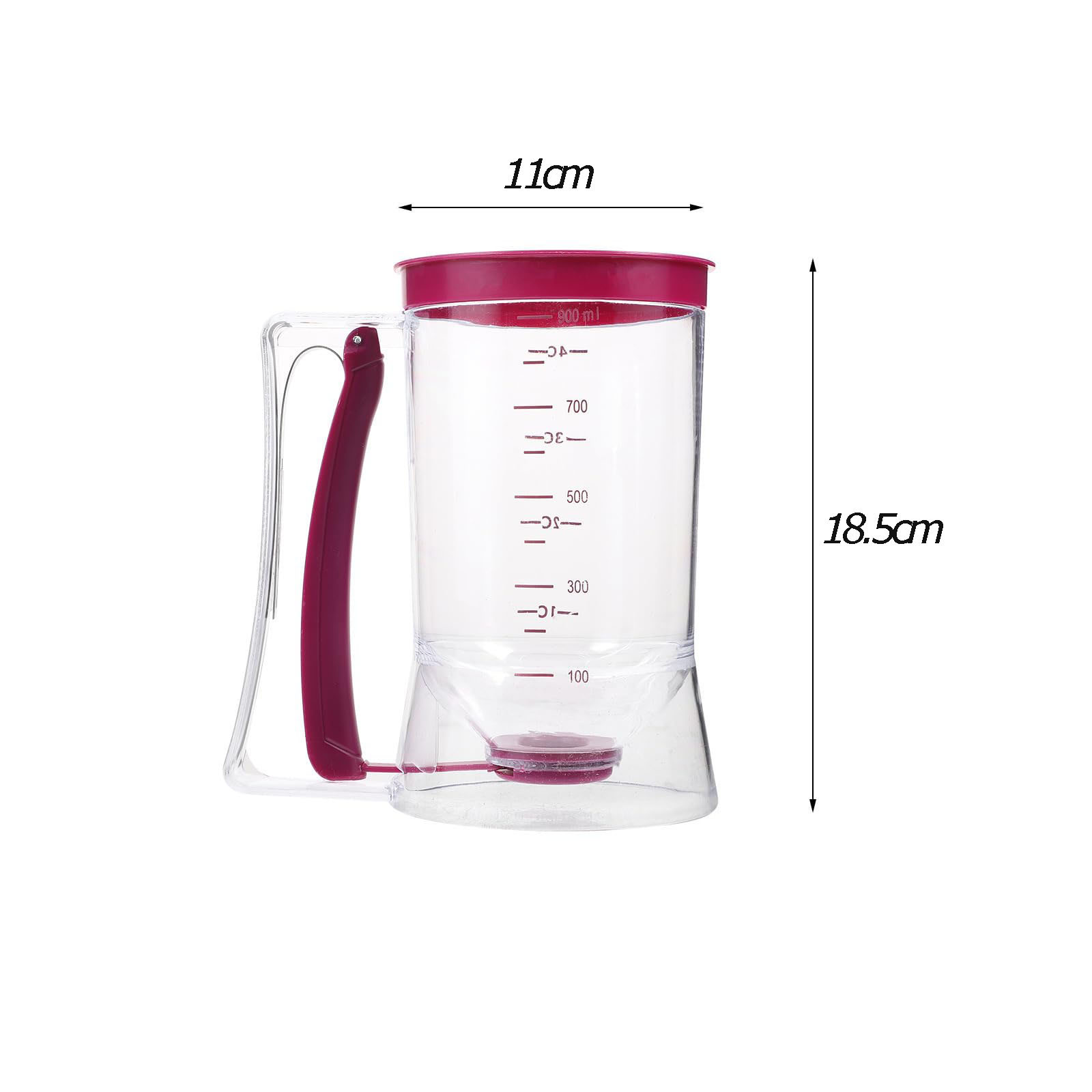 900ml Batter Dispenser Cupcake - Mixing Cup Silicone のレビューと価格