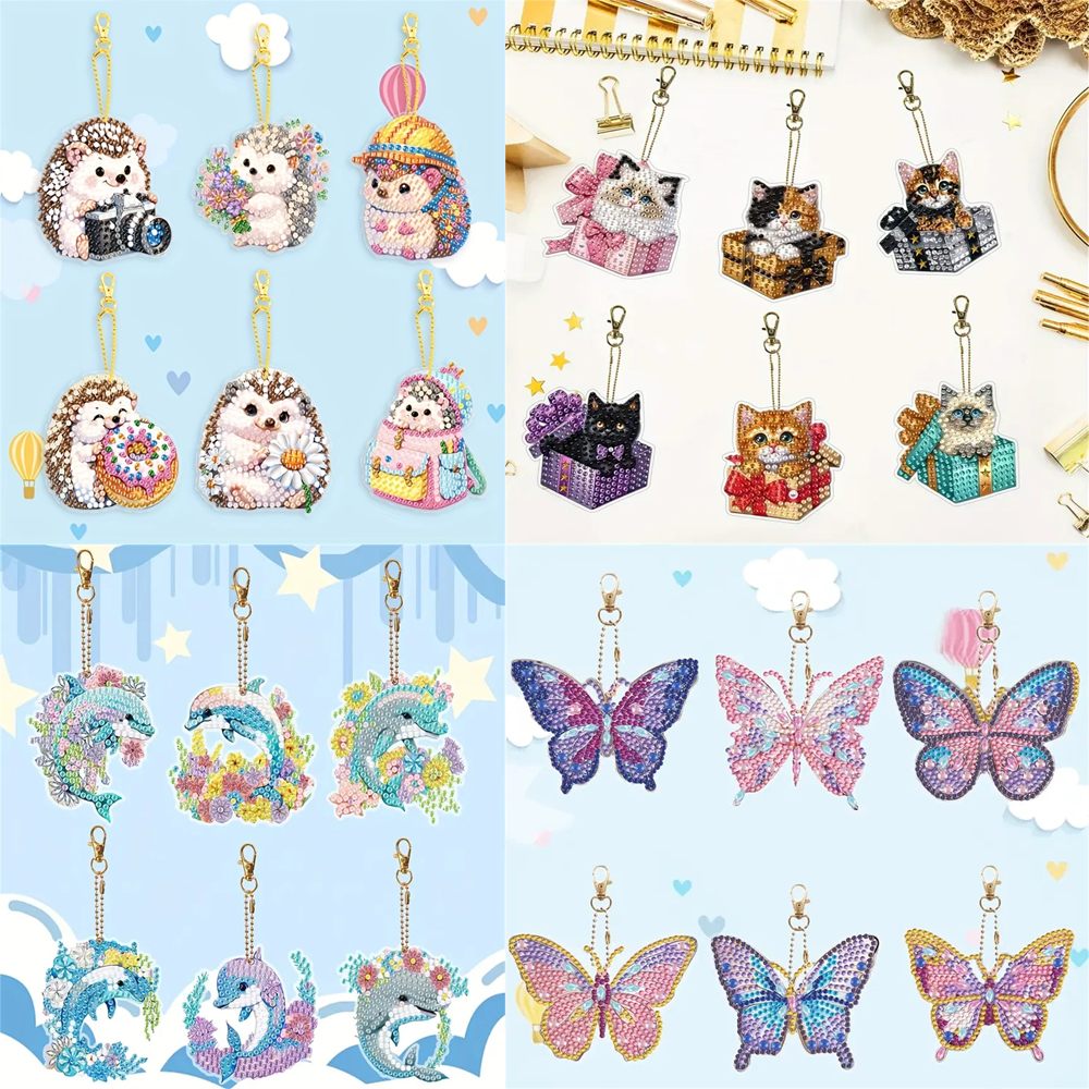 DIY Diamond Painting Keychains - Resin Craft For Beginners のレビューと価格