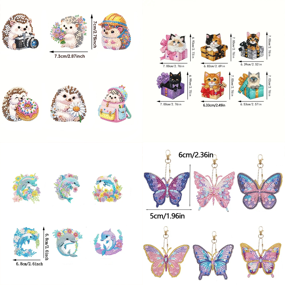 DIY Diamond Painting Keychains - Resin Craft For Beginners のレビューと価格