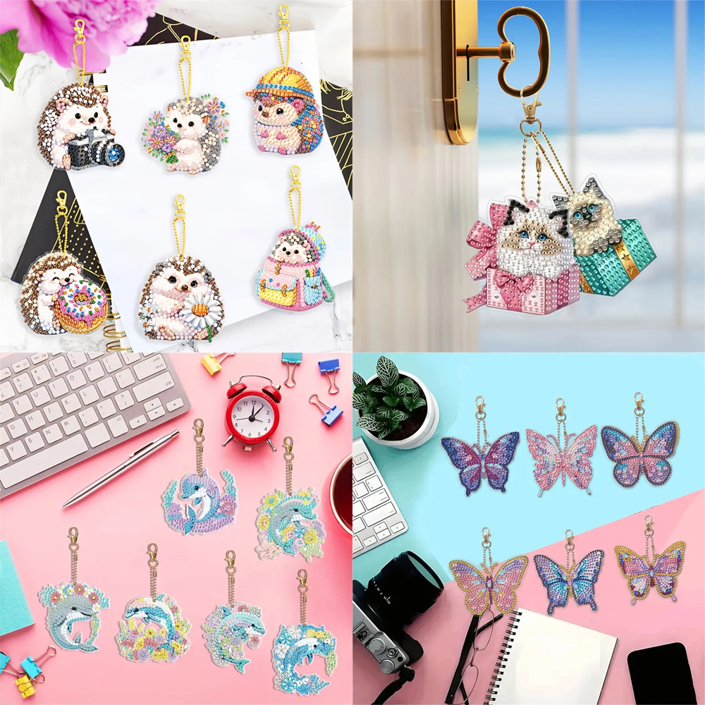 DIY Diamond Painting Keychains - Resin Craft For Beginners のレビューと価格