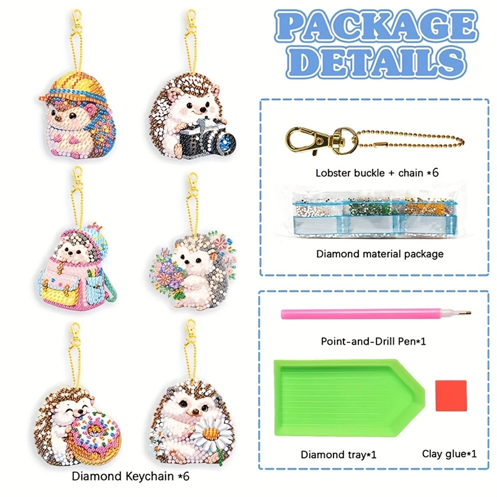 DIY Diamond Painting Keychains - Resin Craft For Beginners のレビューと価格