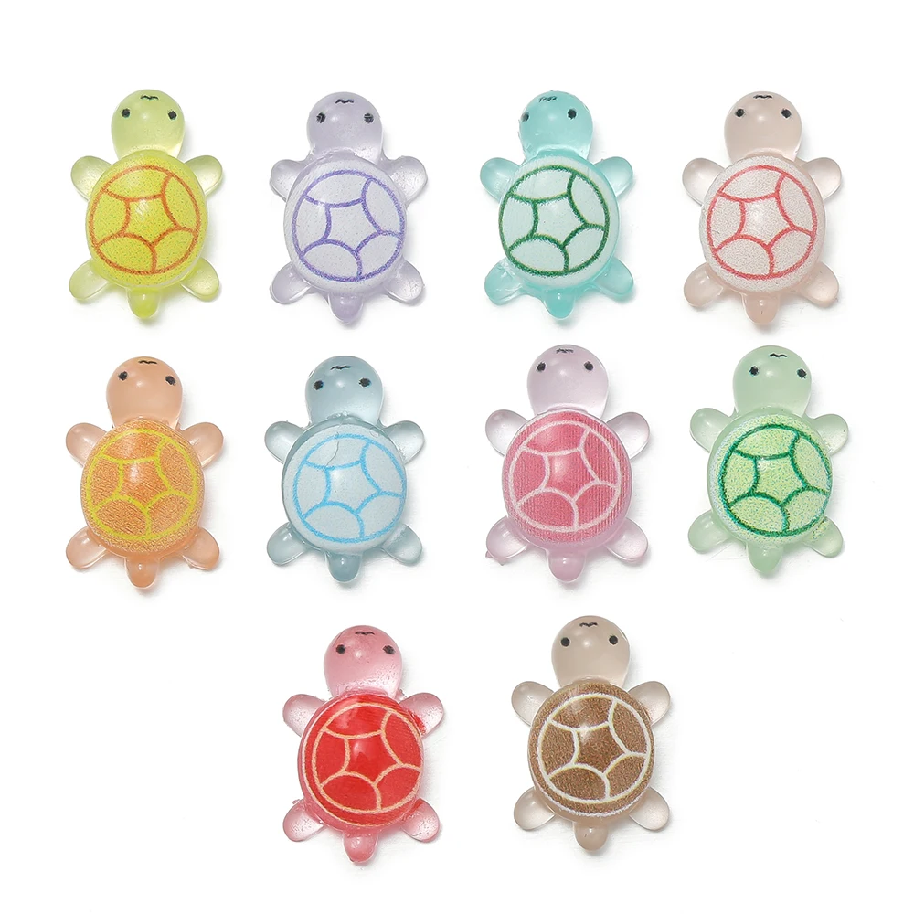10pcs/lot Mini Resin Sea Turtl - Resin Crafts Diy のレビューと価格