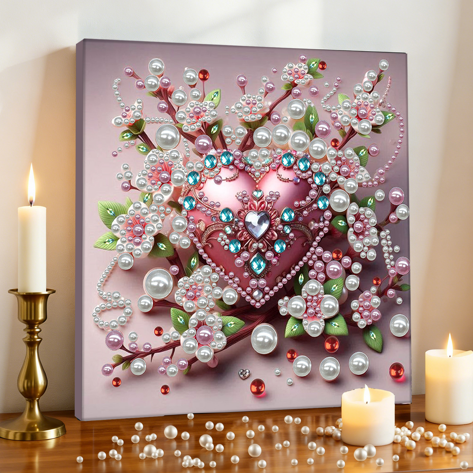 DIY Pearl Gem Paintings Pictur - Resin Craft For Beginners のレビューと価格