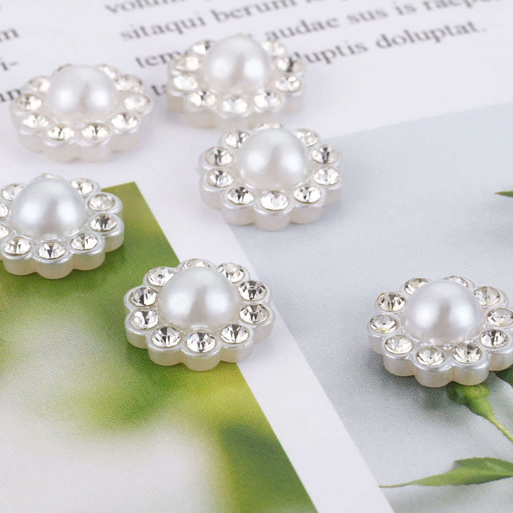 50pcs White Flat Imitation Pea - Flower Preservation Resin のレビューと価格