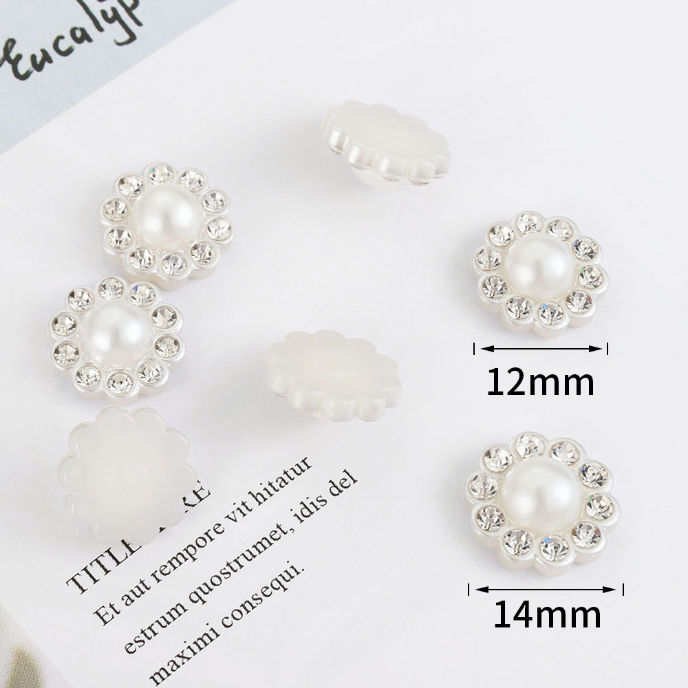 50pcs White Flat Imitation Pea - Flower Preservation Resin のレビューと価格