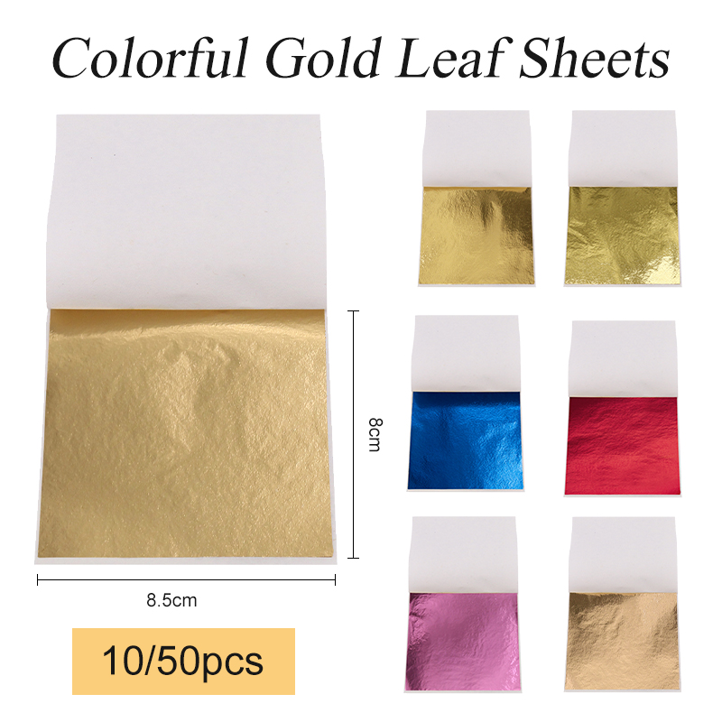 8x8.5cm Taiwan Imitation Gold  - Gold Foil Flakes のレビューと価格