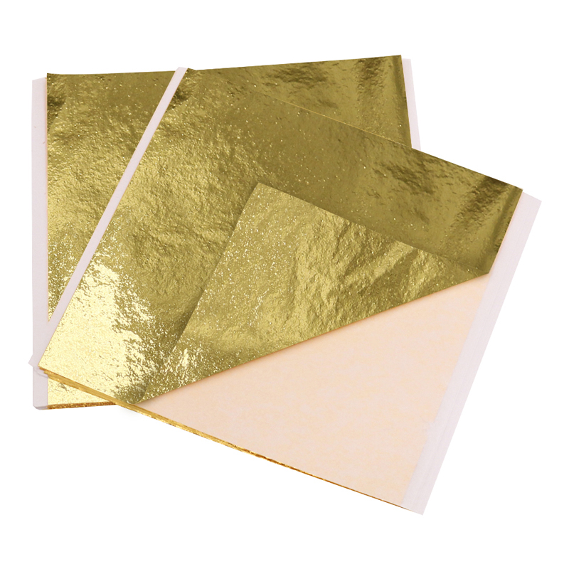 8x8.5cm Taiwan Imitation Gold  - Gold Foil Flakes のレビューと価格