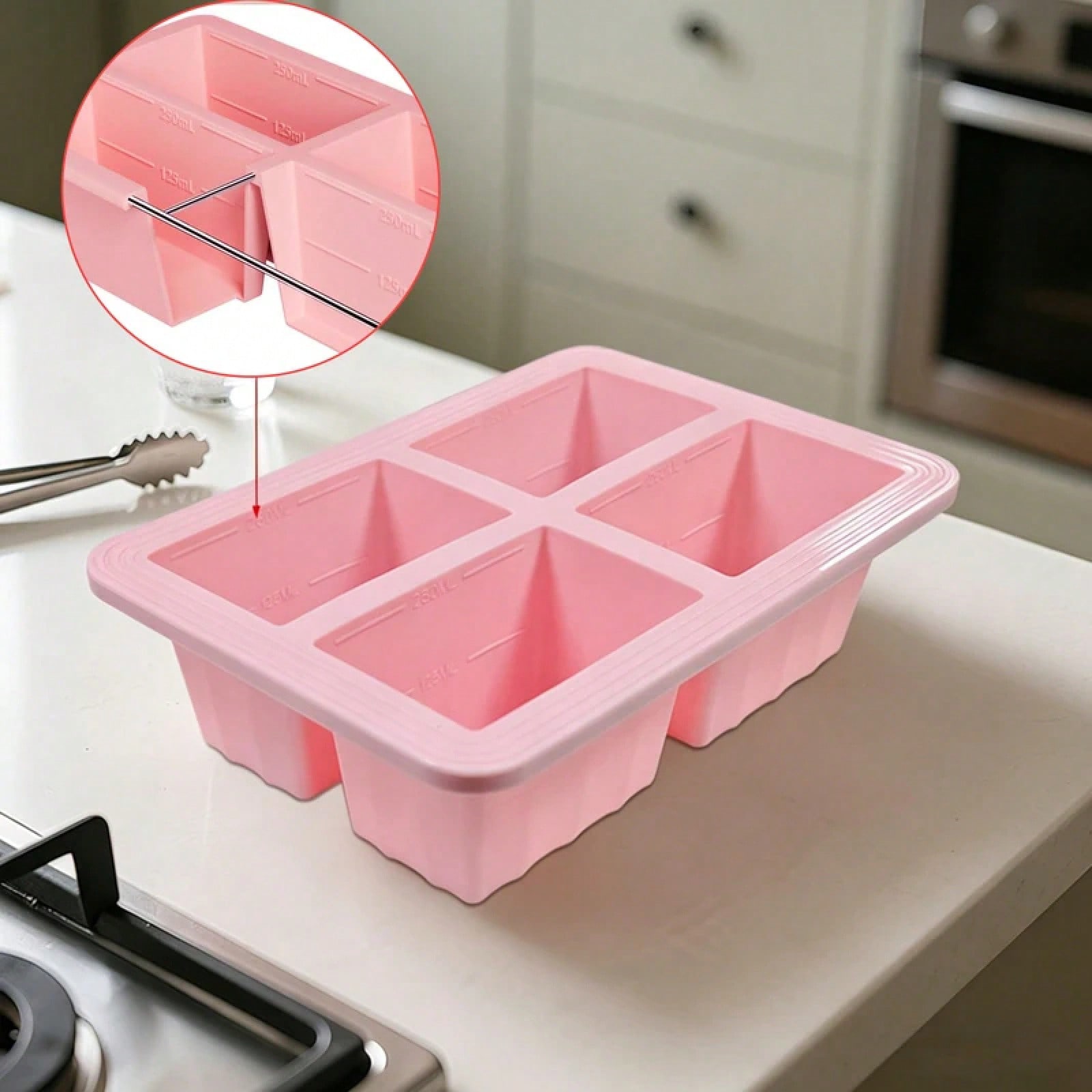 Reusable Silicone Soup Freezer - Silicone Mold Tray のレビューと価格
