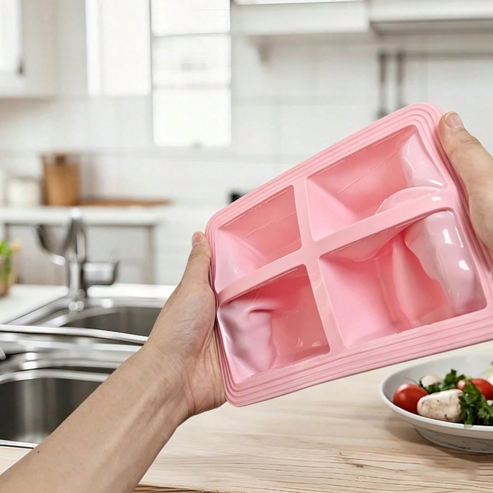 Reusable Silicone Soup Freezer - Silicone Mold Tray のレビューと価格