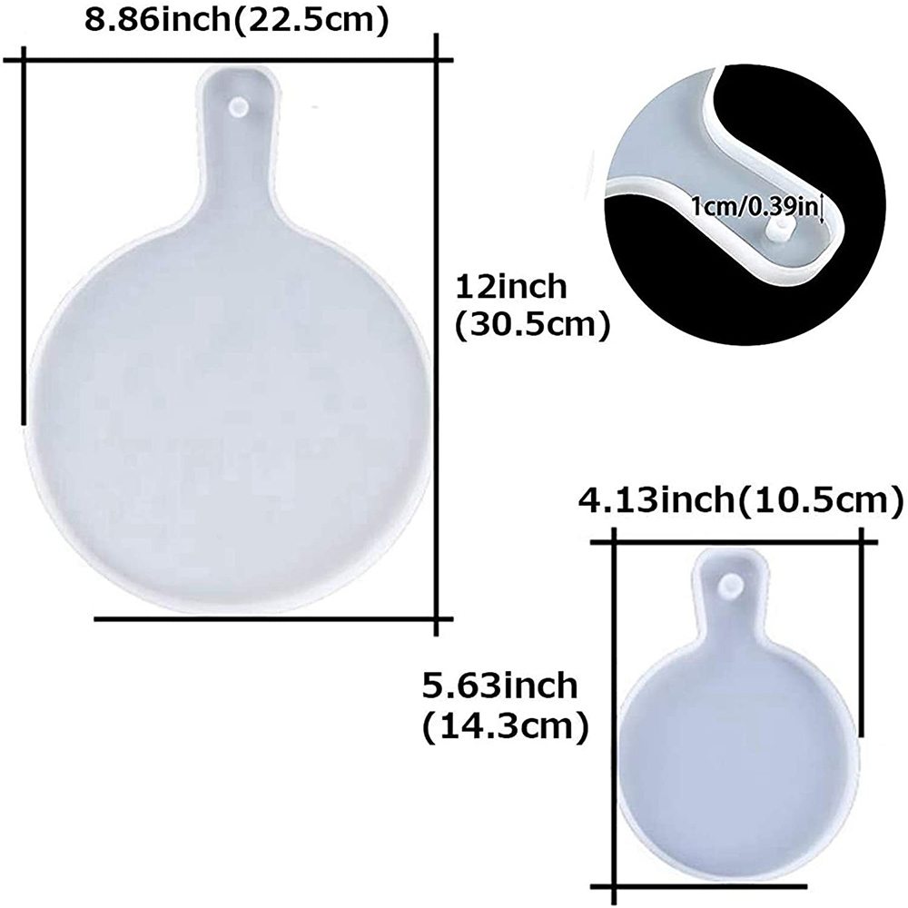 J1UL1N Resin Tray Silicone Mol - Serving Tray Mold のレビューと価格