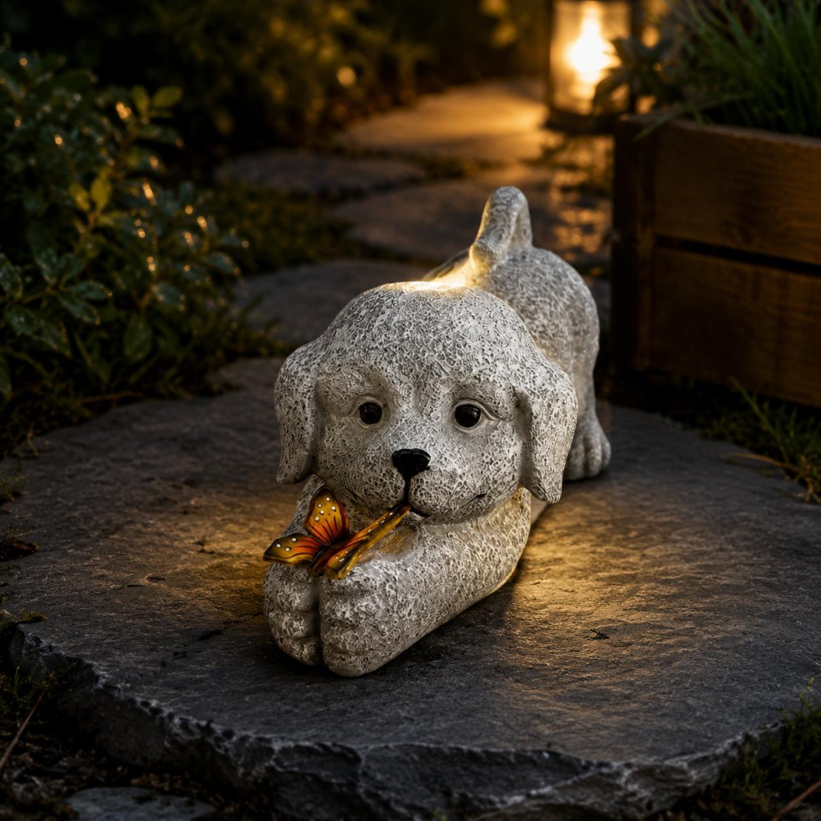 Solar Dog Statue Resin Craft S - Crafting Resin のレビューと価格