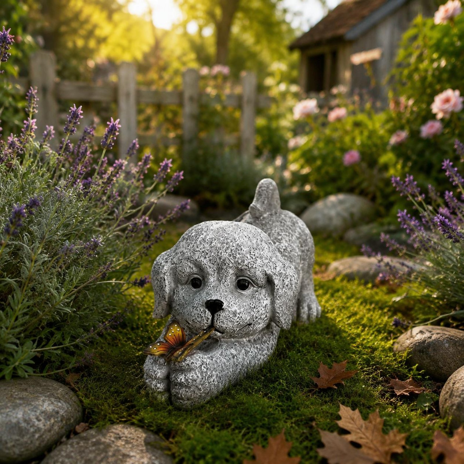 Solar Dog Statue Resin Craft S - Crafting Resin のレビューと価格