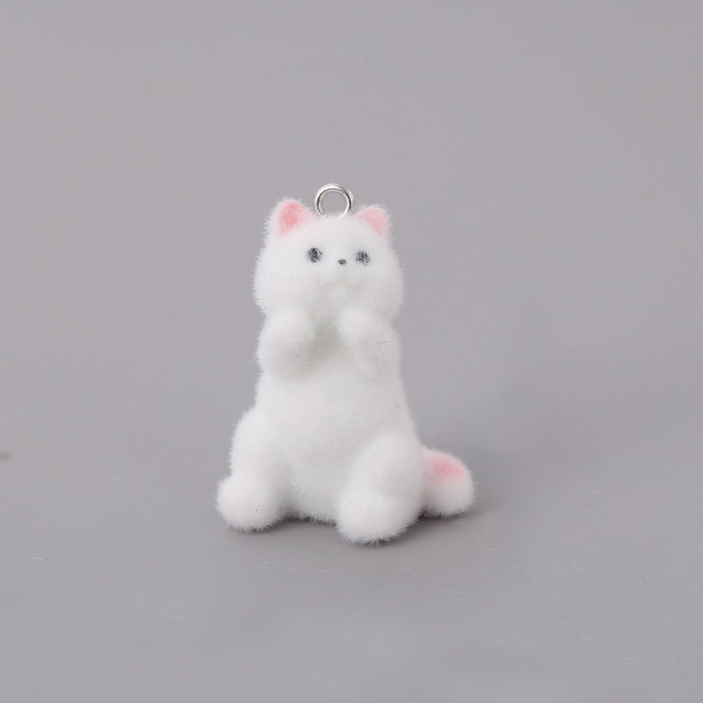 2pcs Flocking Little Cat Resin - Resin Craft Projects のレビューと価格