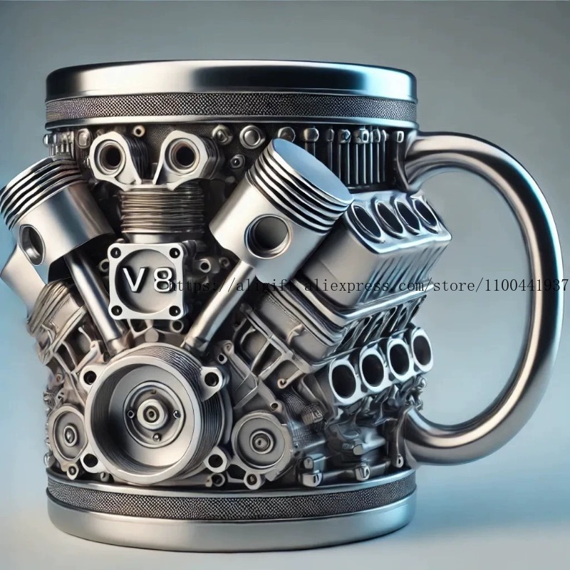 V8 Engine Cup Creative V6 Moto - Resin Craft Ideas のレビューと価格