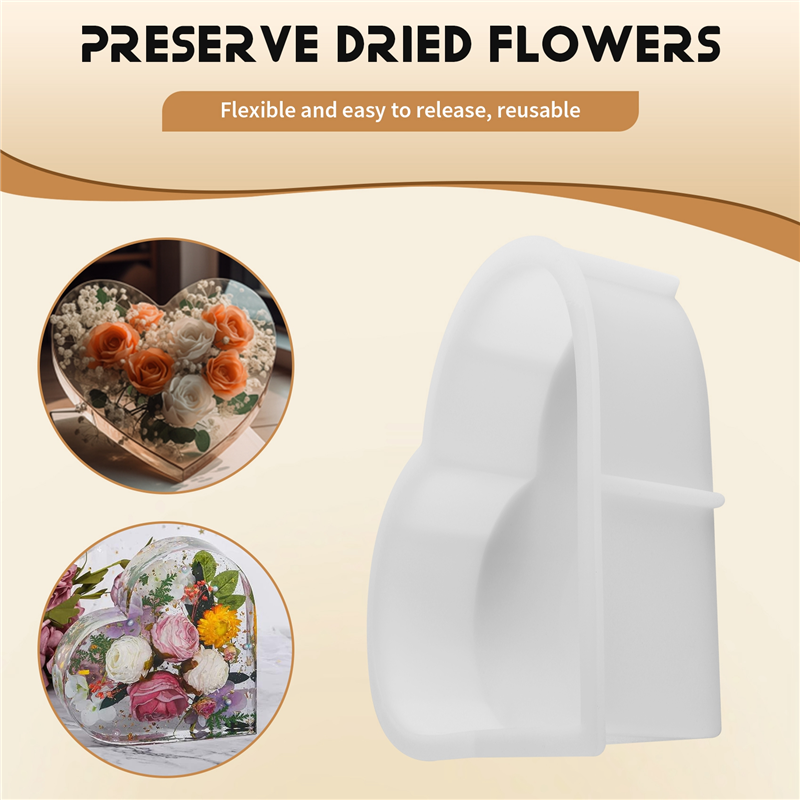 Y51A-Large Silicone Molds For  - Flower Preservation Resin のレビューと価格