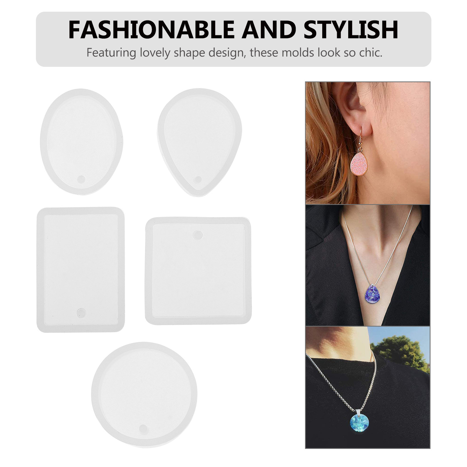 10pcs Diy Keychain Pendant Cha - Resin Crafts Diy のレビューと価格