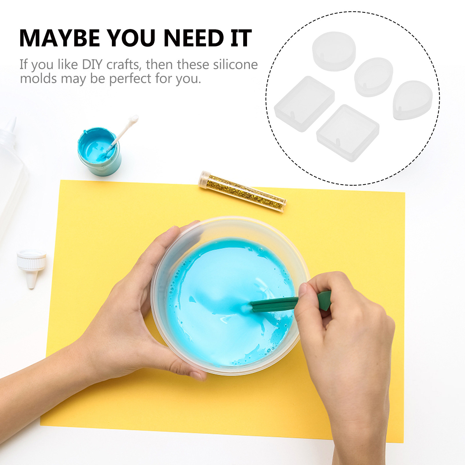 10pcs Diy Keychain Pendant Cha - Resin Crafts Diy のレビューと価格