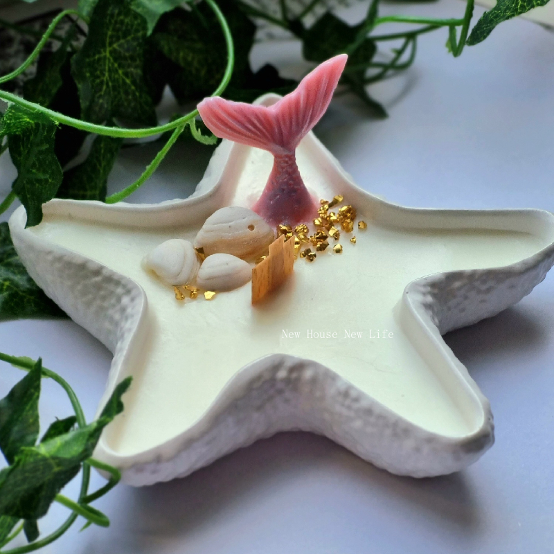 Mini Shell Concrete Storage Tr - Coaster Mold Round のレビューと価格