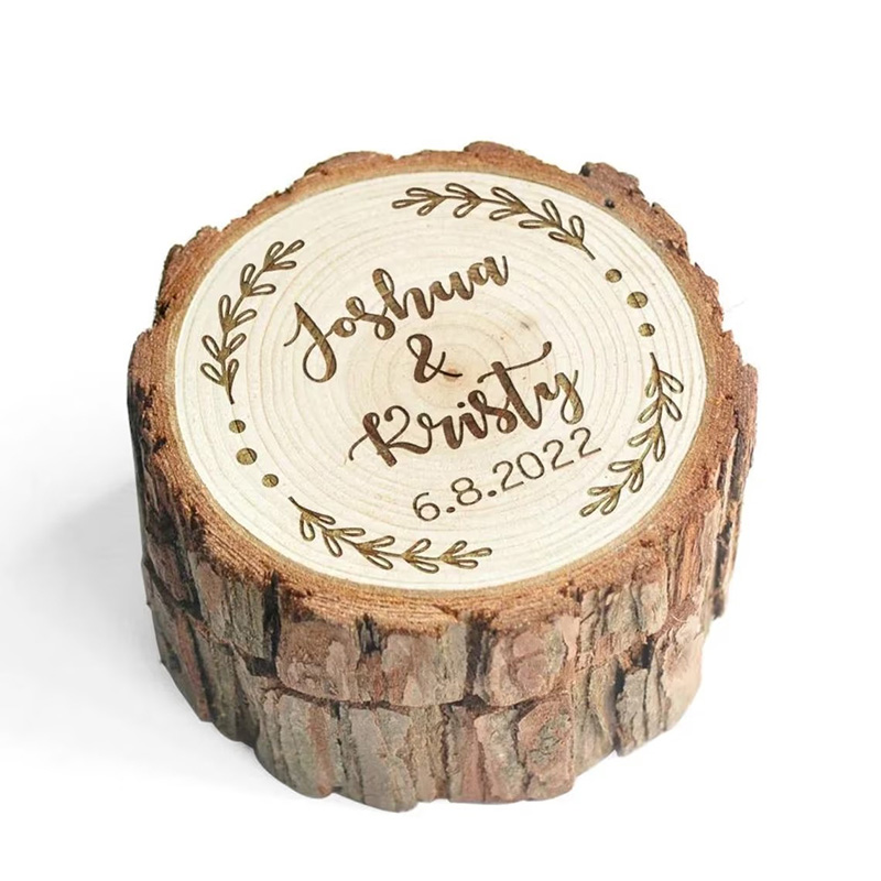 Personalized Wooden Wedding Ri - Wood Ring Blank のレビューと価格