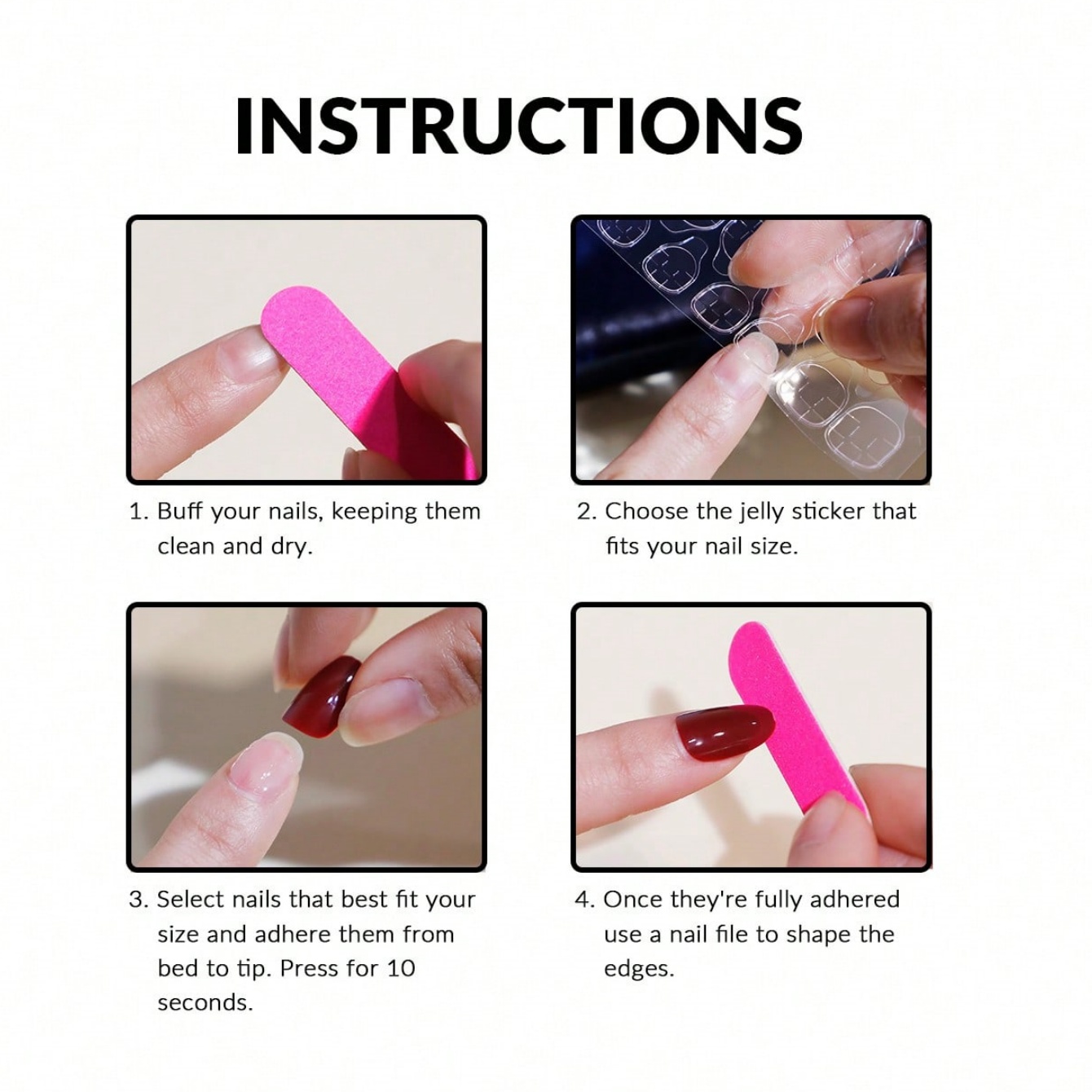 10pcs pure hand pressed short  - Resin Craft Material のレビューと価格