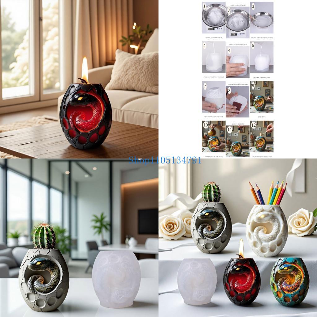 98km Reusable Silicone Snake M - Resin Craft Ideas のレビューと価格