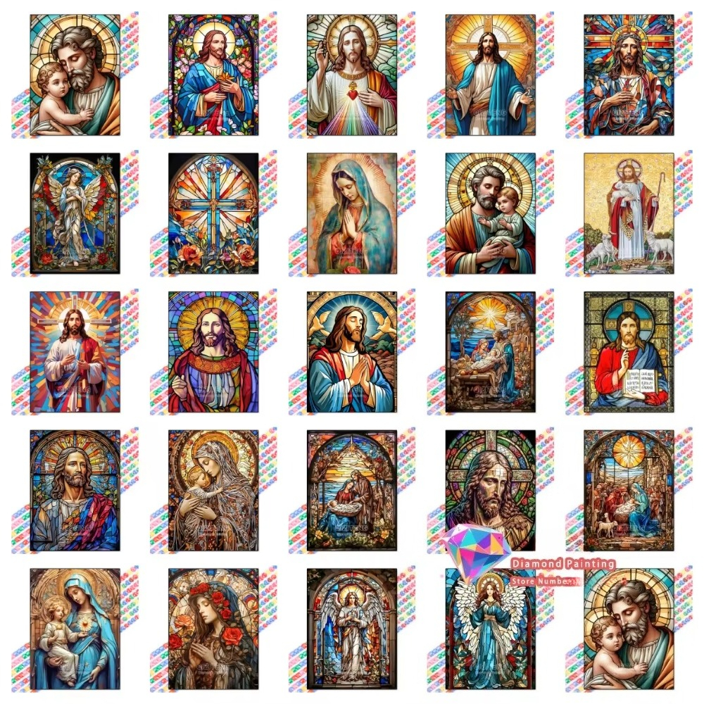 1PC frameless Easter Jesus Squ - Resin Craft Supplies のレビューと価格