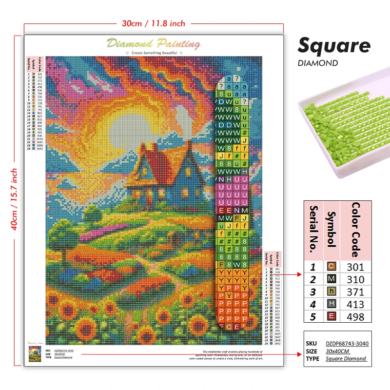 1PC frameless Easter Jesus Squ - Resin Craft Supplies のレビューと価格