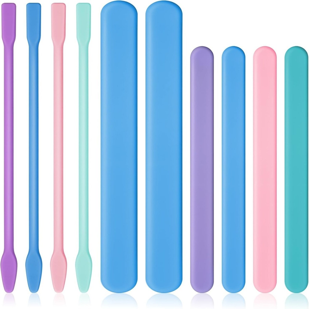 10 Piece Silicone Stirring Set - Resin Craft Workshop のレビューと価格