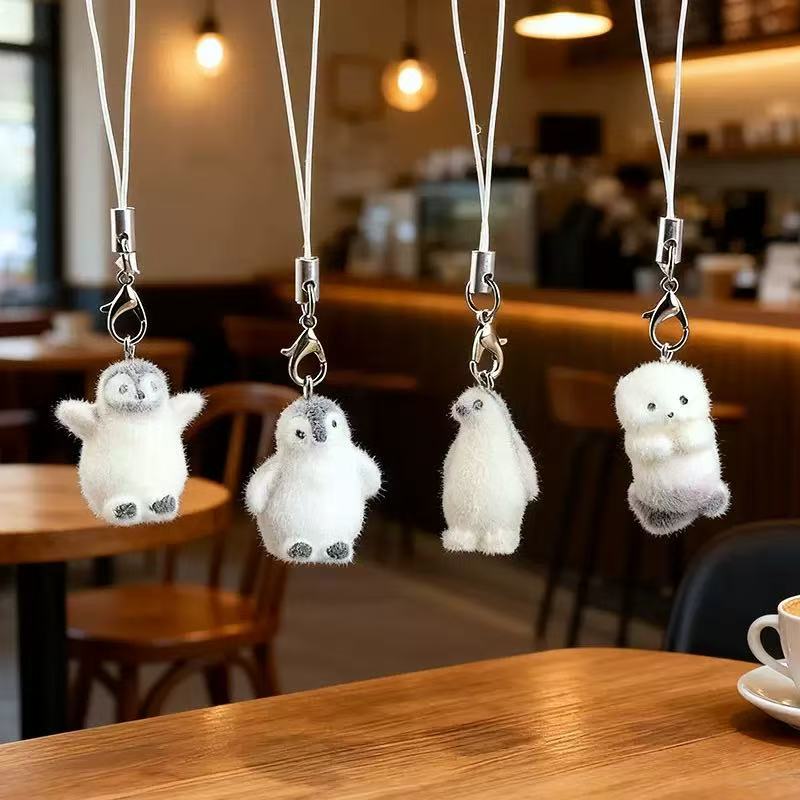 5pcs Flocking Small Penguin Re - Resin Craft Projects のレビューと価格