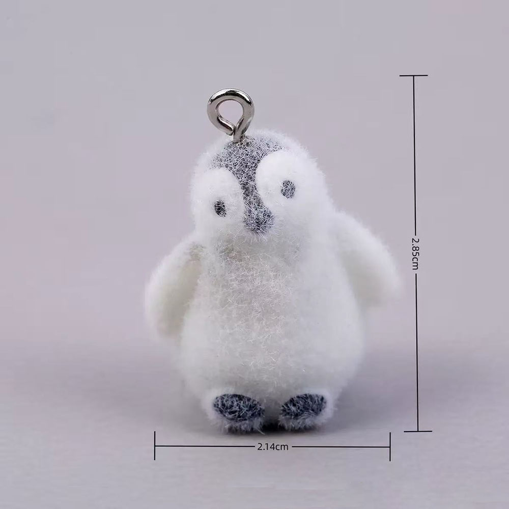 5pcs Flocking Small Penguin Re - Resin Craft Projects のレビューと価格
