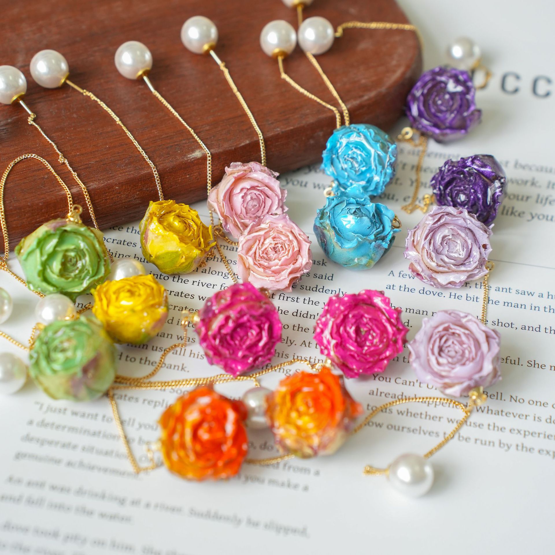 Preserved Rose Flower Series E - Flower Preservation Resin のレビューと価格