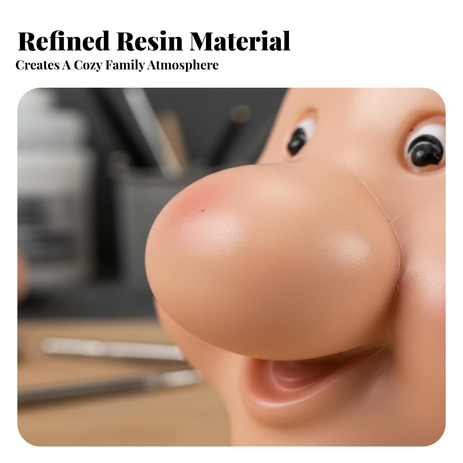 Resin Doll Face Cute Design El - Resin Craft Supplies のレビューと価格